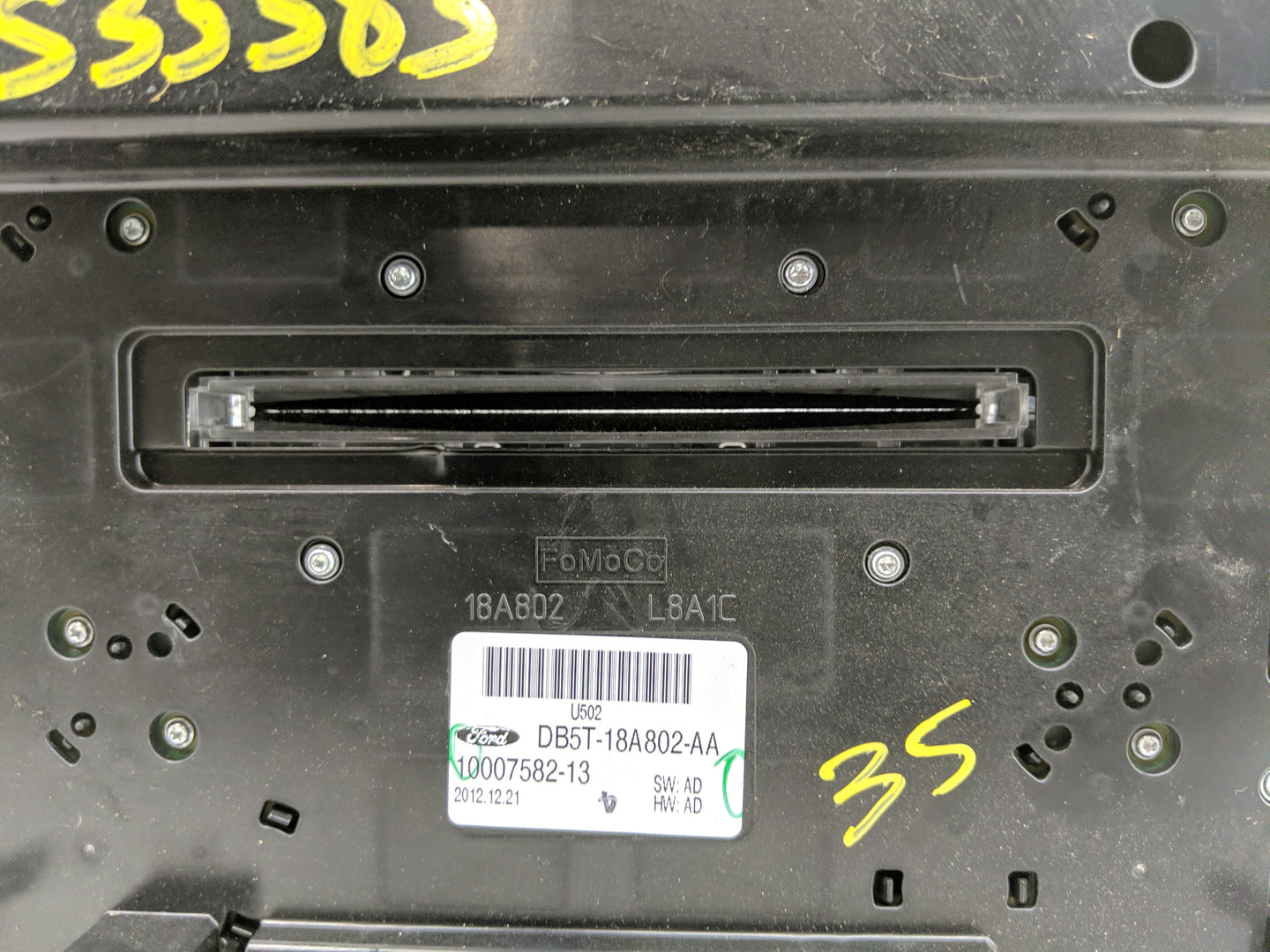 2013-2013 Ford Explorer Radio Control Panel - Oemusedautoparts1.com