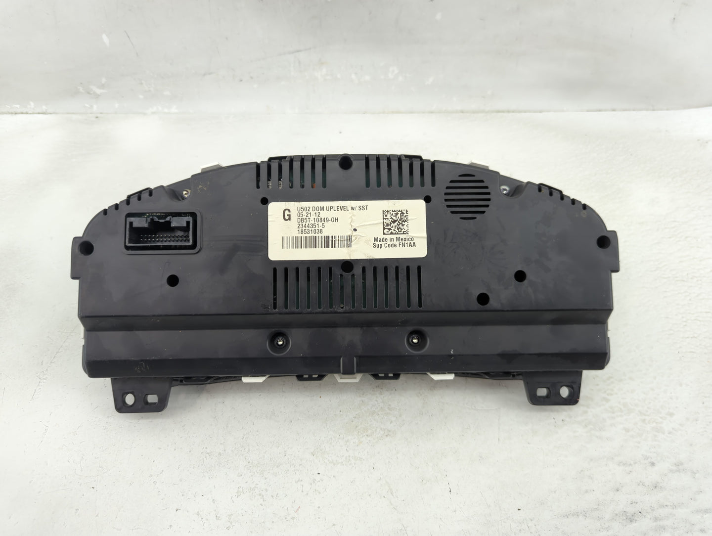 2013 Ford Explorer Instrument Cluster Speedometer Gauges P/N:DB5T-10849-GH Fits OEM Used Auto Parts - Oemusedautoparts1.com