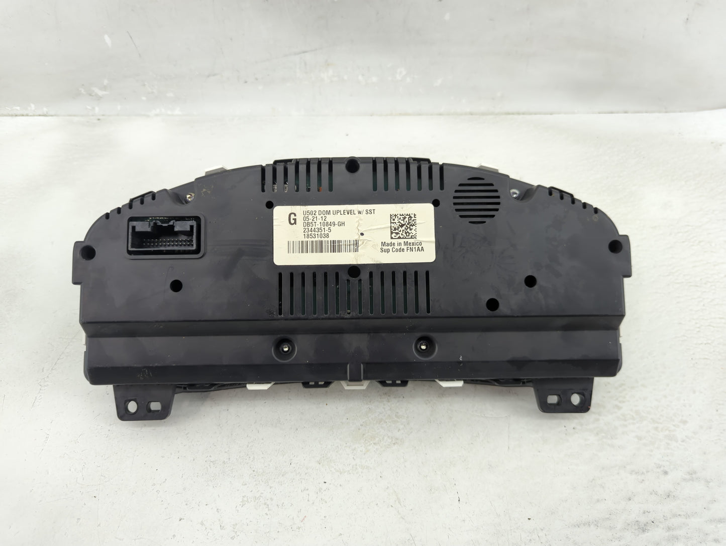 2013 Ford Explorer Instrument Cluster Speedometer Gauges P/N:DB5T-10849-GH Fits OEM Used Auto Parts - Oemusedautoparts1.com