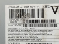 2013 Ford Explorer Radio AM FM Cd Player Receiver Replacement P/N:DB5T-19C107-GC Fits OEM Used Auto Parts - Oemusedautoparts
