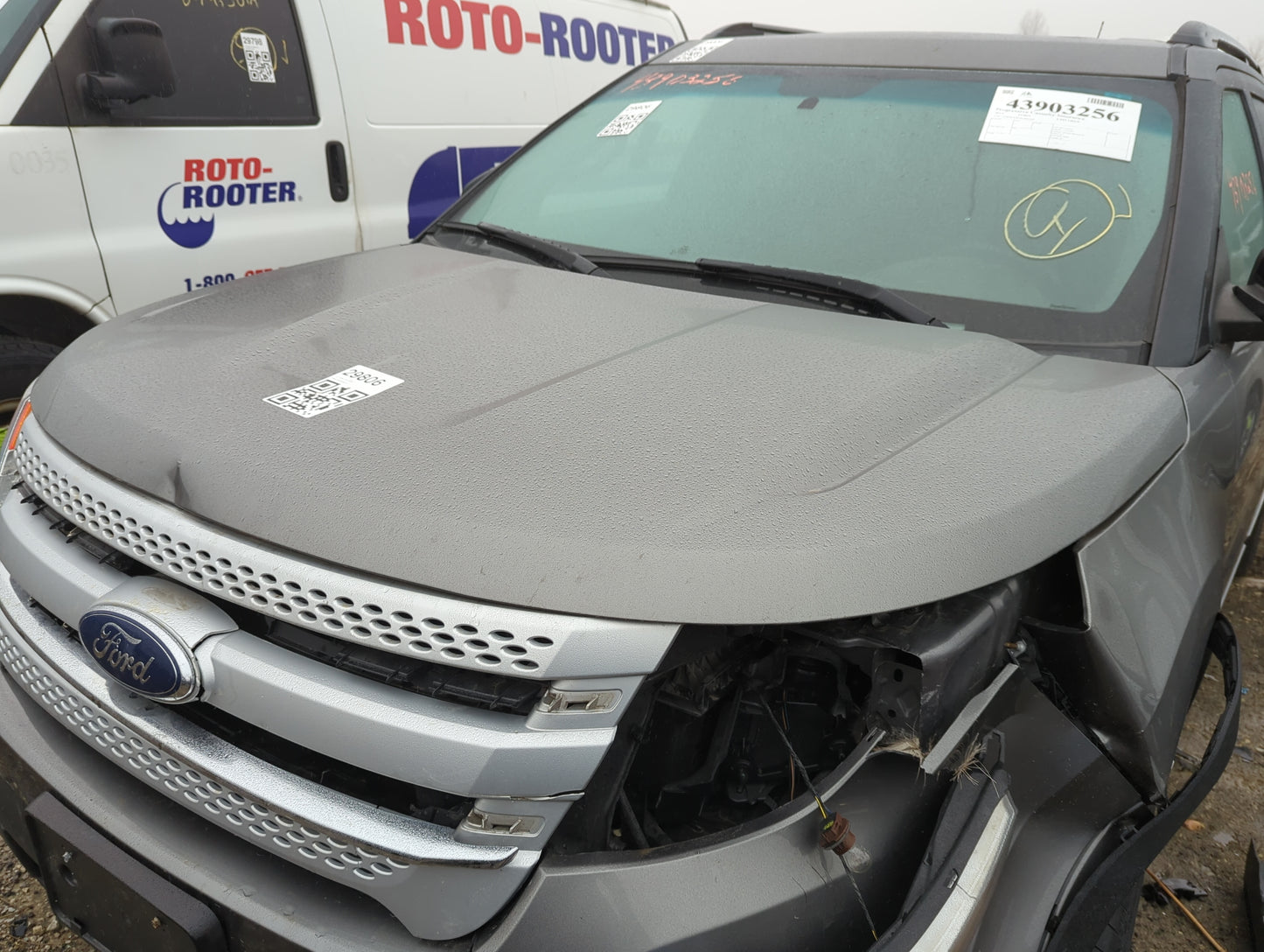2011-2015 Ford Explorer Hood Oem - Oemusedautoparts1.com