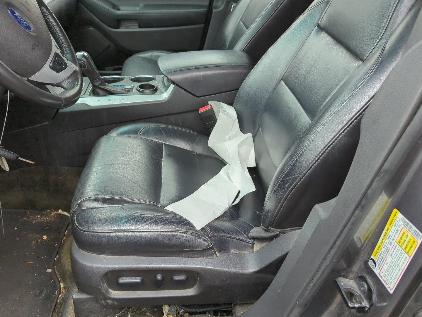 2013-2015 Ford Explorer Driver Front Seat Oem - Oemusedautoparts1.com