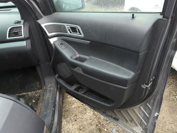 2013 Ford Explorer Front Right Passenger Interior Door Panel Trim - Oemusedautoparts1.com