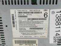 2013 Ford Explorer Radio AM FM Cd Player Receiver Replacement P/N:DB5T-19C107-CB Fits OEM Used Auto Parts - Oemusedautoparts