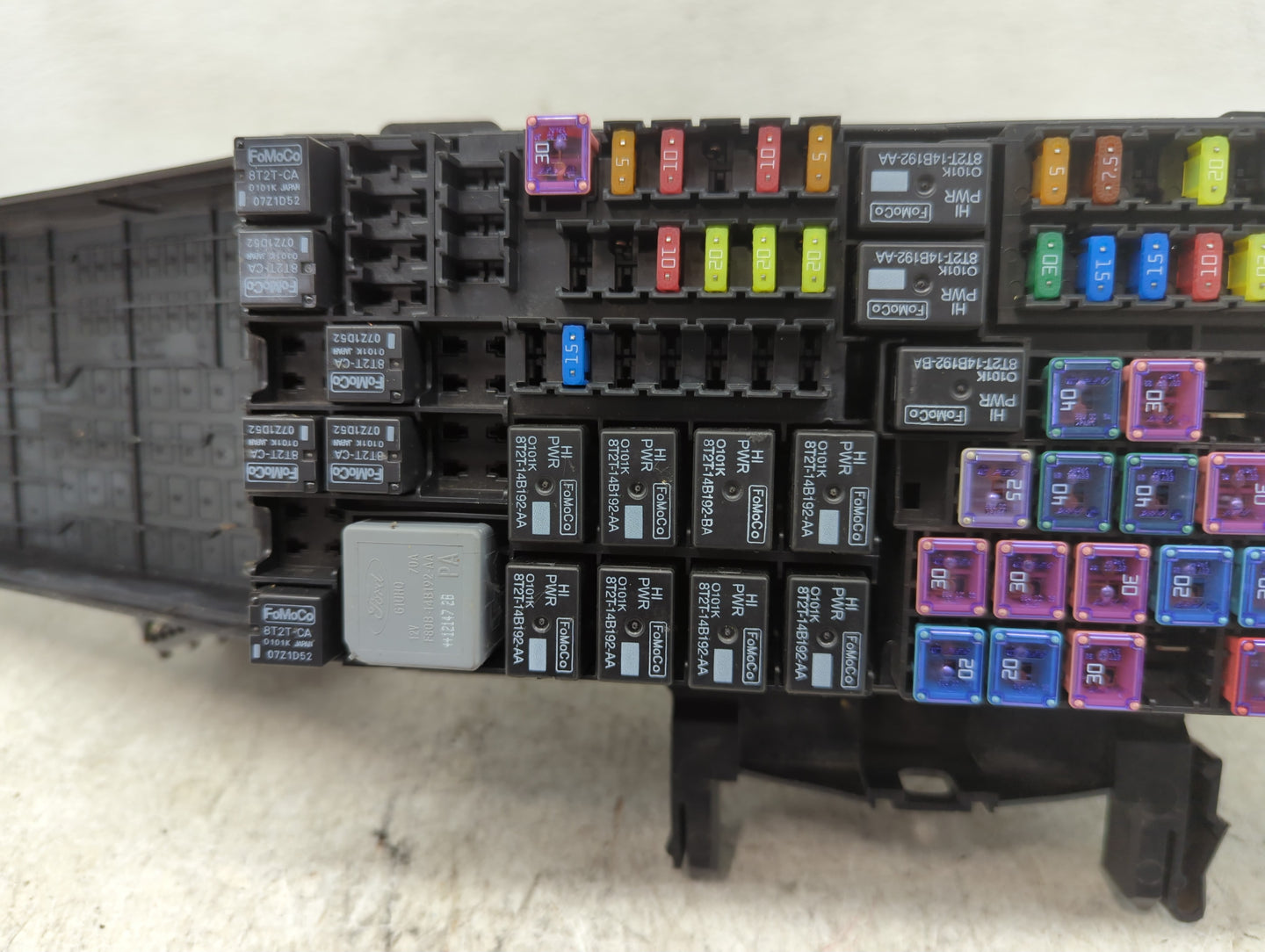 2013 Ford Explorer Fusebox Fuse Box Panel Relay Module P/N:BT4T-14A003-AA Fits OEM Used Auto Parts - Oemusedautoparts1.com