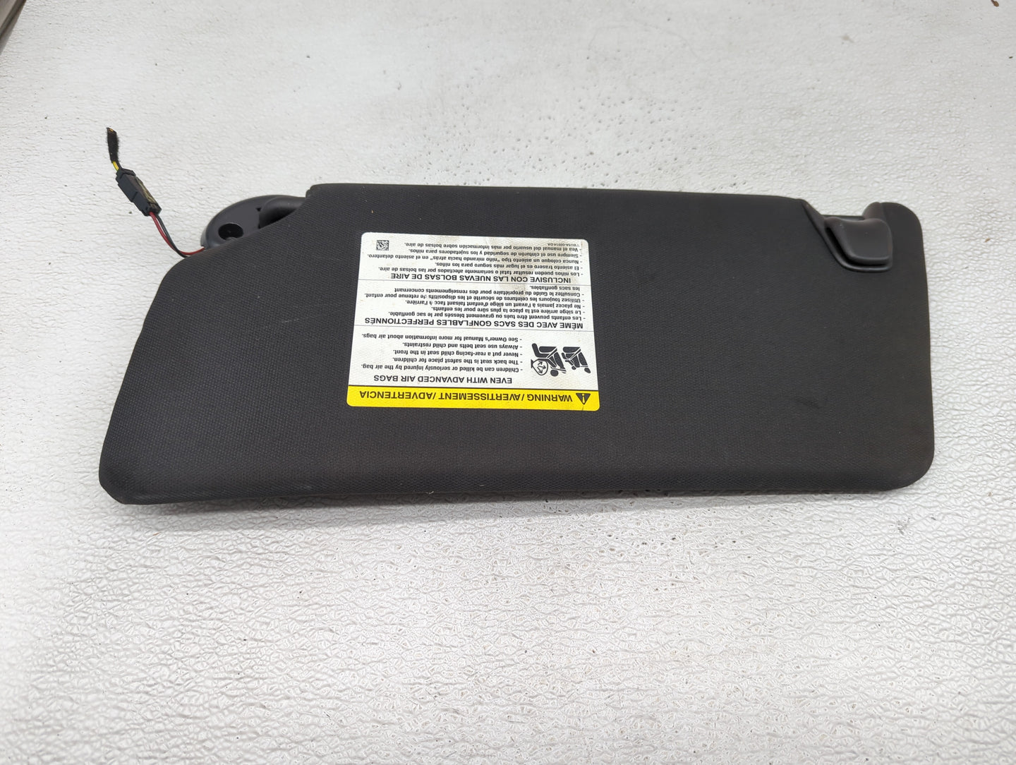 2011-2015 Ford Explorer Sun Visor Shade Replacement Passenger Right Mirror Fits Fits 2011 2012 2013 2014 2015 OEM Used Auto 