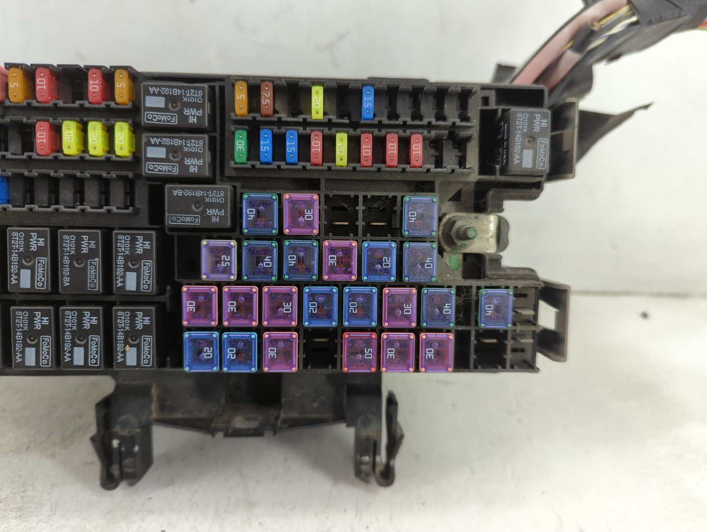 2013 Ford Explorer Fusebox Fuse Box Panel Relay Module P/N:BT4T-14A003-AA Fits OEM Used Auto Parts - Oemusedautoparts1.com