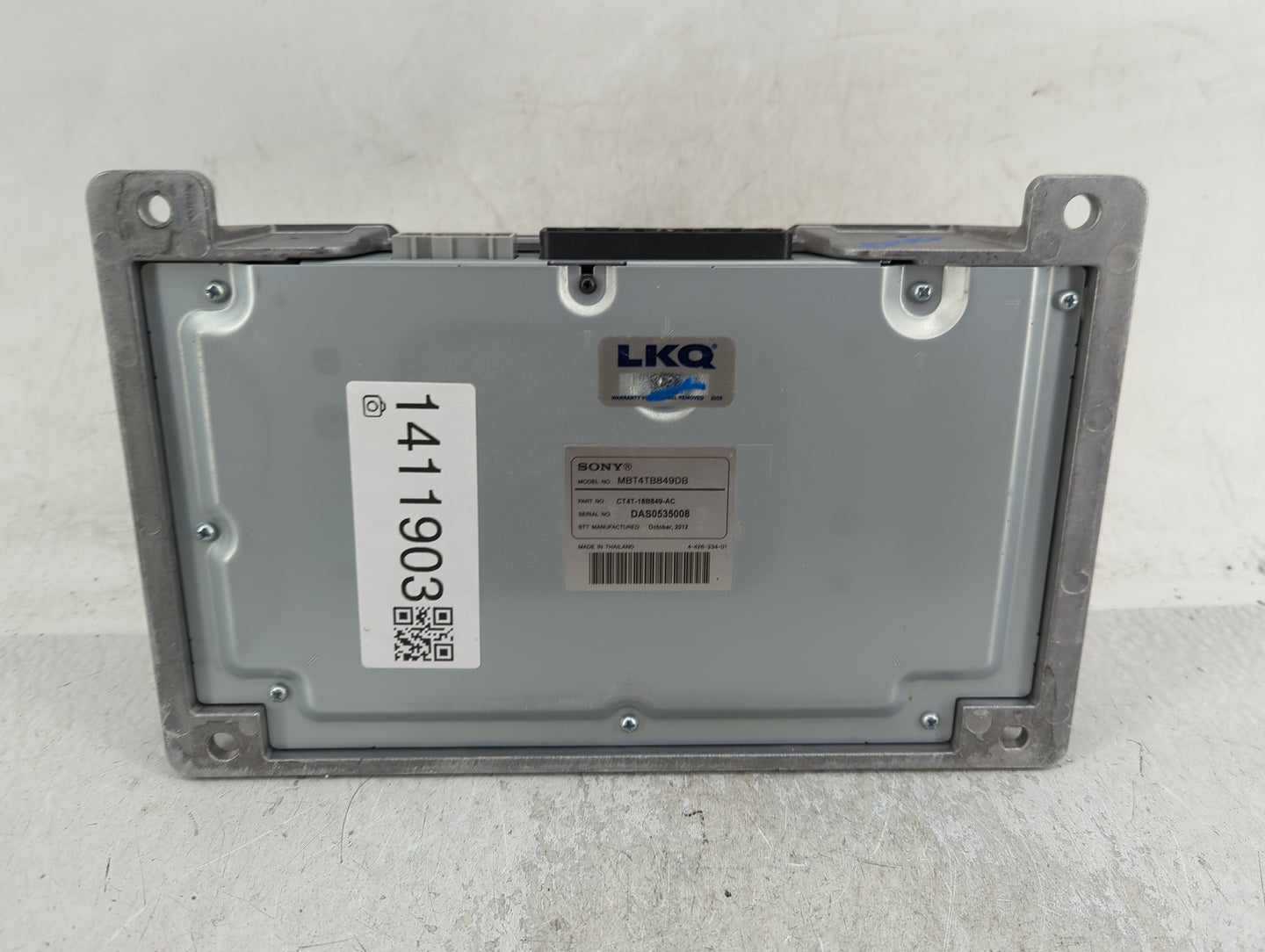 2013-2015 Ford Explorer Radio AM FM Cd Player Receiver Replacement P/N:CT4T-18B649-AC Fits OEM Used Auto Parts - Oemusedauto