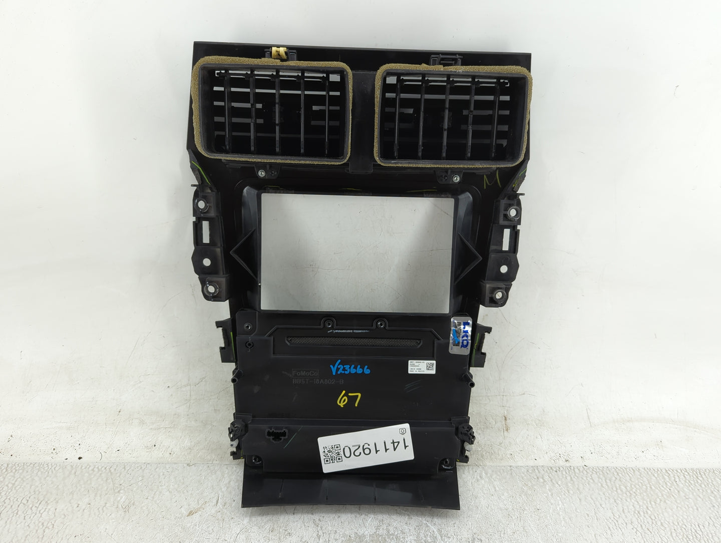 2013 Ford Explorer Radio AM FM Cd Player Receiver Replacement P/N:BB5T-18A802-B Fits OEM Used Auto Parts - Oemusedautoparts1