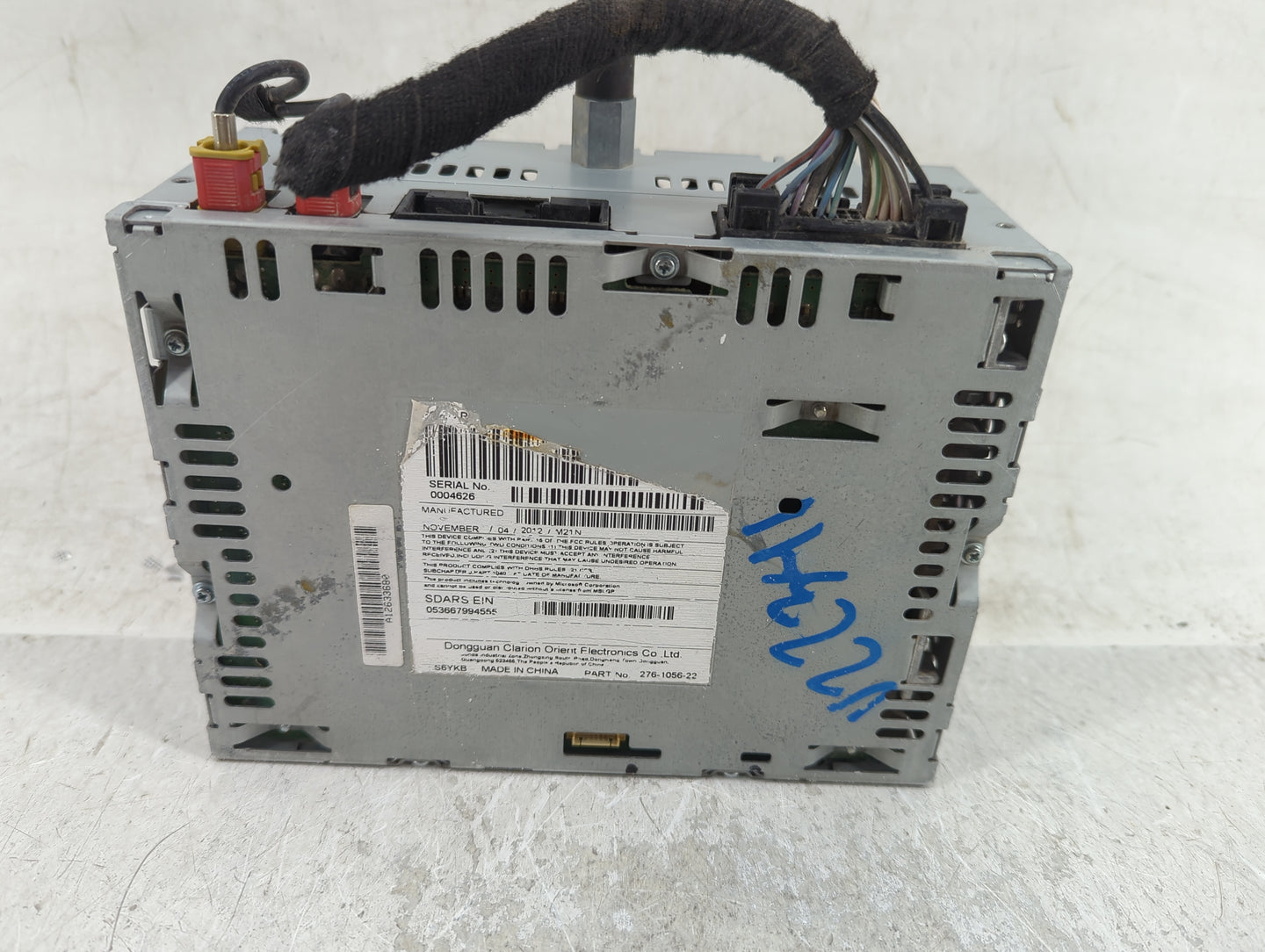 2013 Ford Explorer Radio AM FM Cd Player Receiver Replacement P/N:PU-3617L-A Fits OEM Used Auto Parts - Oemusedautoparts1.co