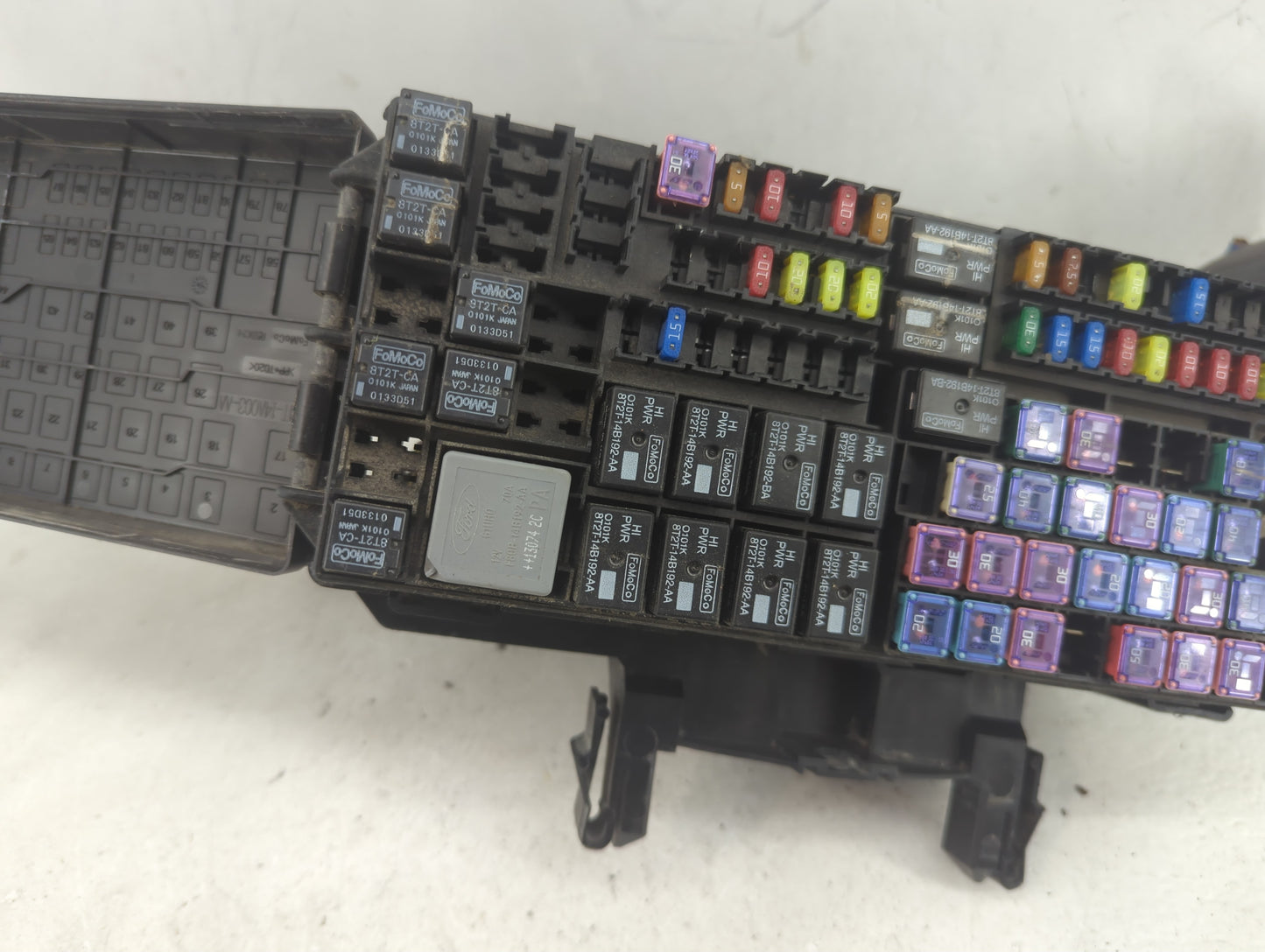 2013 Ford Explorer Fusebox Fuse Box Panel Relay Module P/N:BT4T-14A003-AA Fits OEM Used Auto Parts - Oemusedautoparts1.com