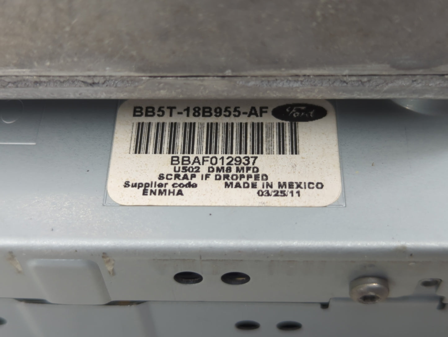 2011-2013 Ford Explorer Information Display Screen - Oemusedautoparts1.com