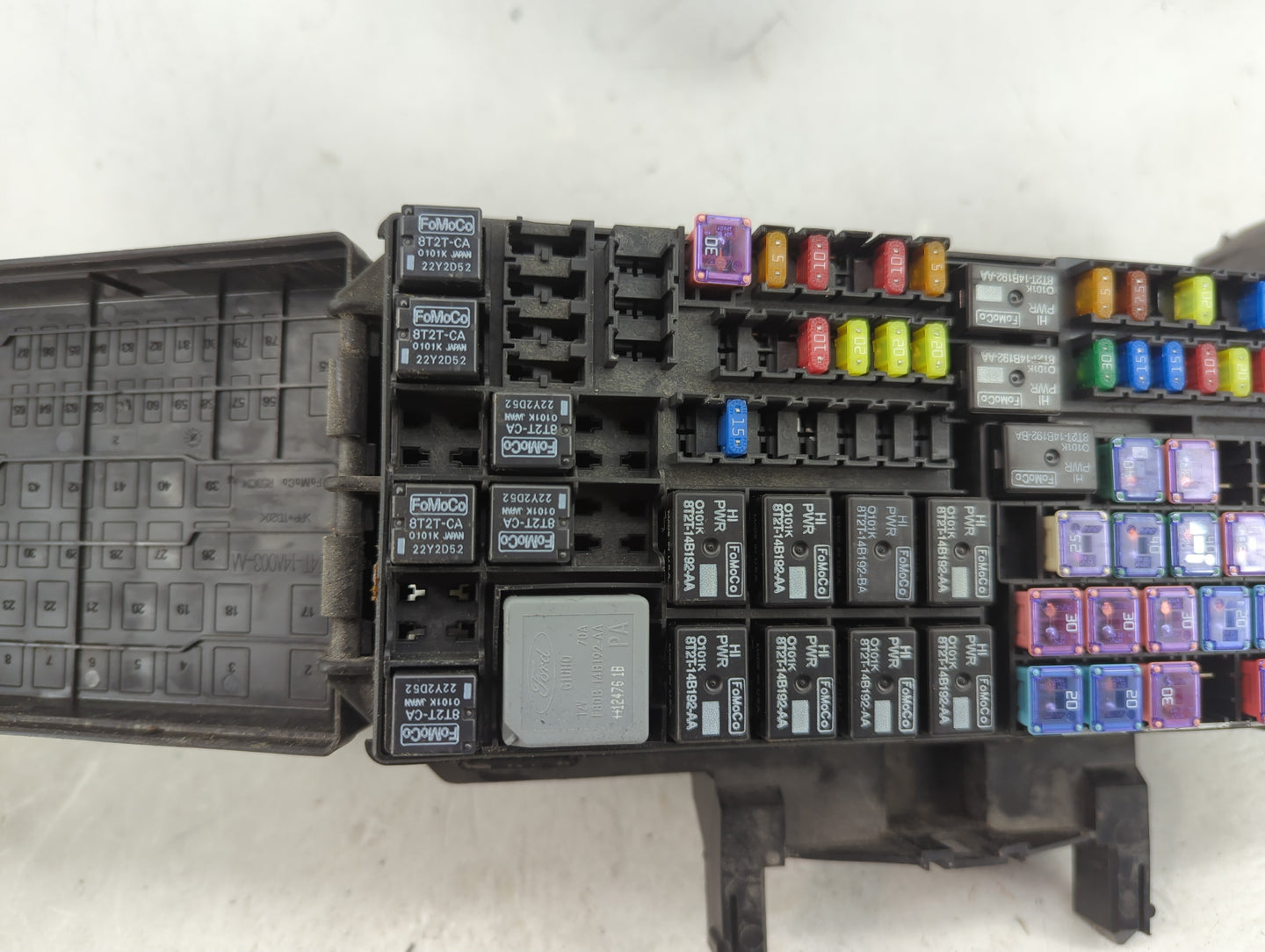 2013 Ford Explorer Fusebox Fuse Box Panel Relay Module P/N:BT4T-14A003-AA Fits OEM Used Auto Parts - Oemusedautoparts1.com