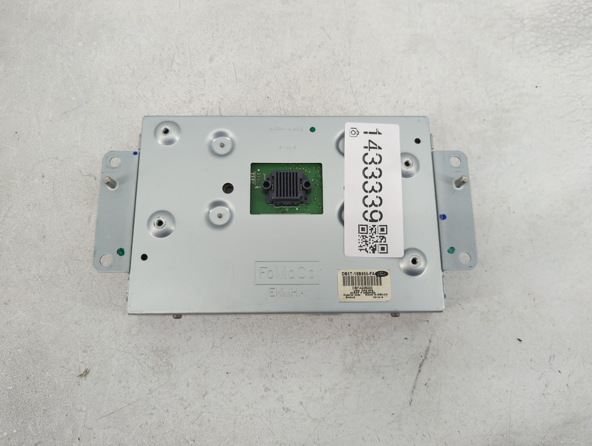 2013-2014 Ford Explorer Information Radio Display Screen 1433339 - Oemusedautoparts1.com
