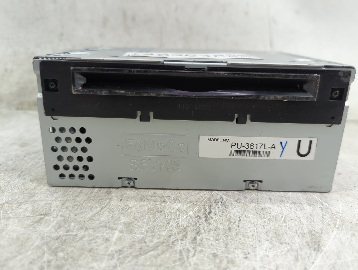 2013 Ford Explorer Radio AM FM Cd Player Receiver Replacement P/N:PU-3617L-A DB5T-19C107-FC, 276-1056-22 Fits OEM Used Auto 