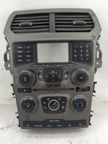2013-2015 Ford Explorer Radio AM FM Cd Player Receiver Replacement P/N:DB5T-18A802-AA 10007582-13 Fits Fits 2013 2014 2015 O