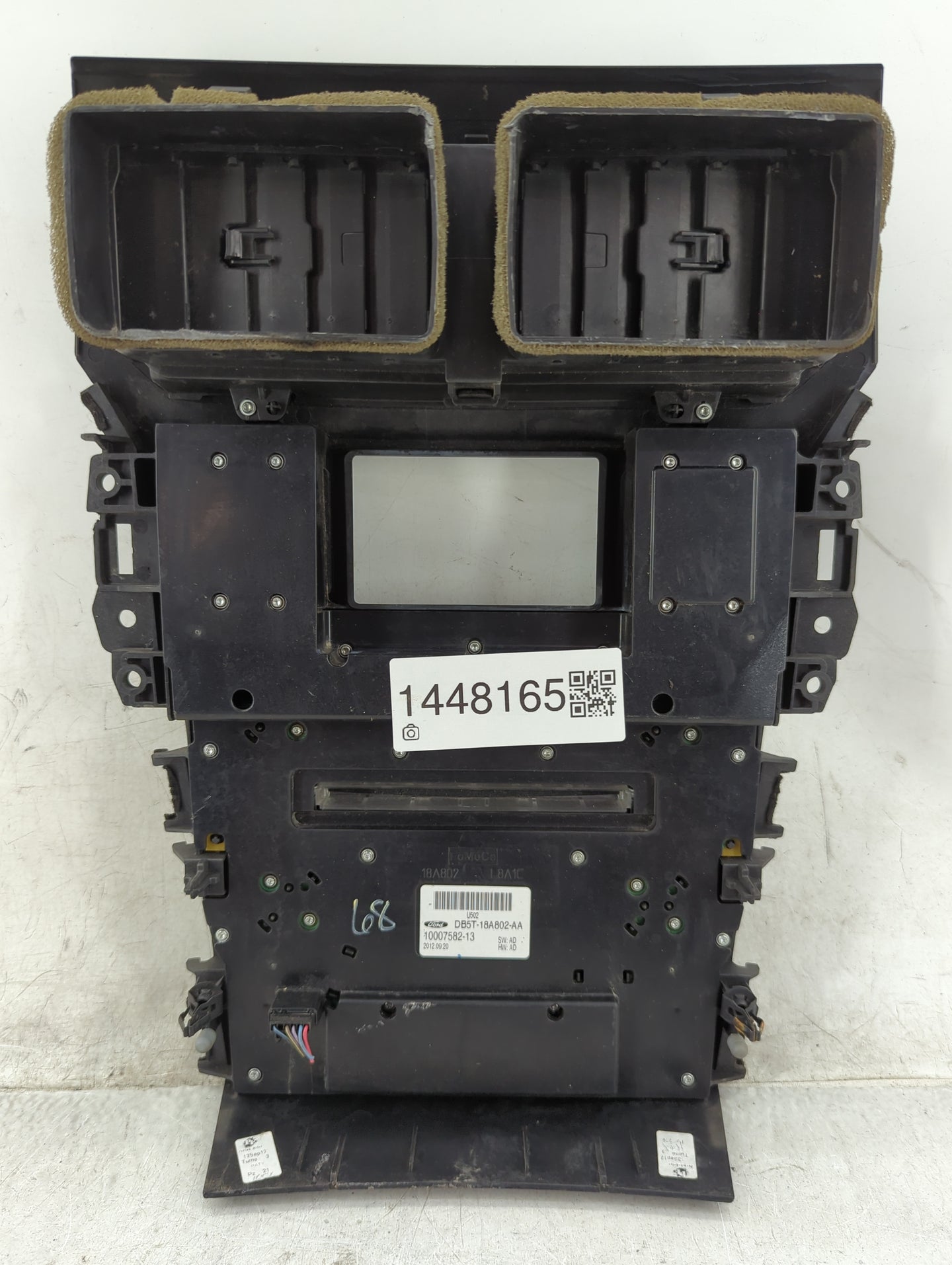 2013-2015 Ford Explorer Radio AM FM Cd Player Receiver Replacement P/N:DB5T-18A802-AA 10007582-13 Fits Fits 2013 2014 2015 O