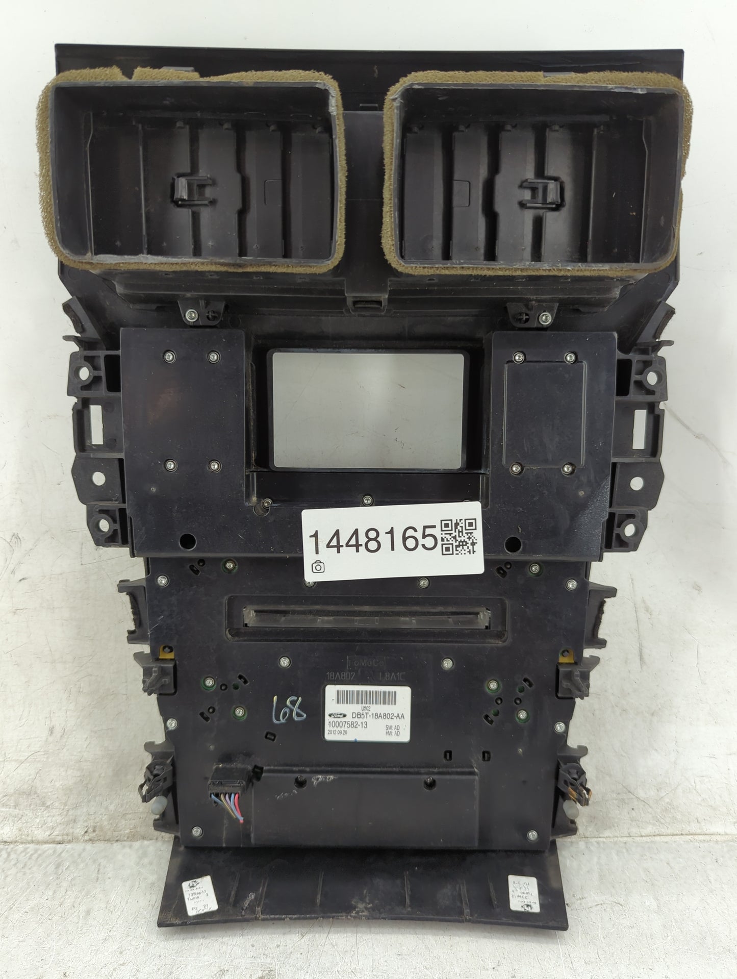 2013-2015 Ford Explorer Radio AM FM Cd Player Receiver Replacement P/N:DB5T-18A802-AA 10007582-13 Fits Fits 2013 2014 2015 O