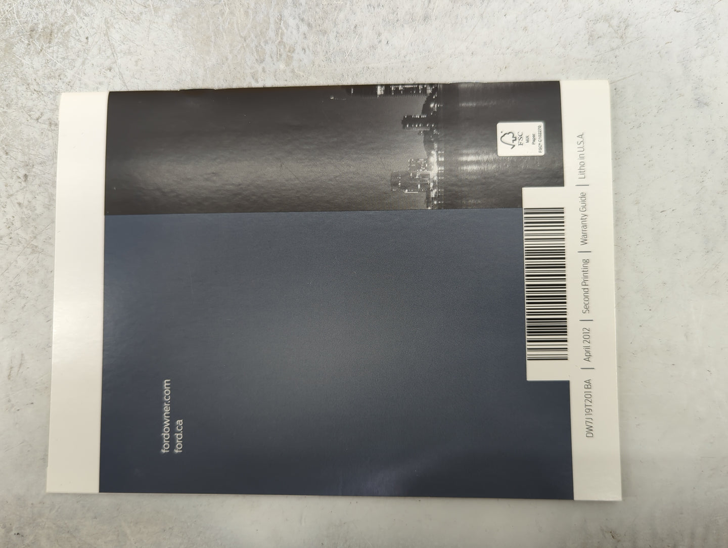 2013 Ford Explorer Owners Manual Book Guide P/N:DL8J19A285AA DW7J19T201BA OEM Used Auto Parts - Oemusedautoparts1.com