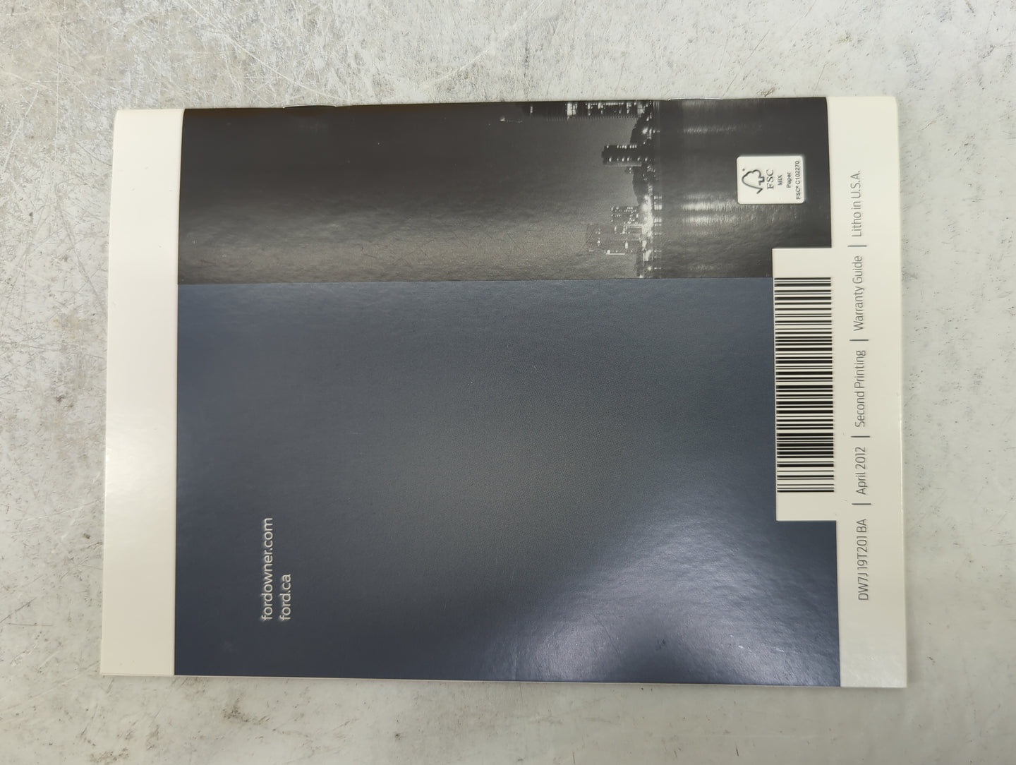 2013 Ford Explorer Owners Manual Book Guide P/N:DL8J19A285AA DW7J19T201BA OEM Used Auto Parts - Oemusedautoparts1.com
