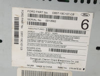 2013 Ford Explorer Radio AM FM Cd Player Receiver Replacement P/N:DB5T-19C107-CB PU-3478L-B, 276-0919-30 Fits OEM Used Auto 