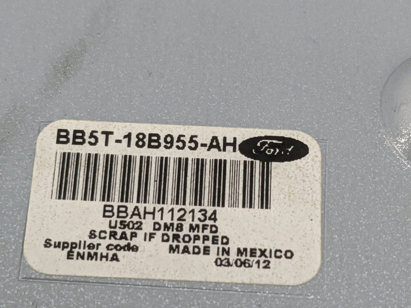 2011-2013 Ford Explorer Information Display Screen 1479916 - Oemusedautoparts1.com
