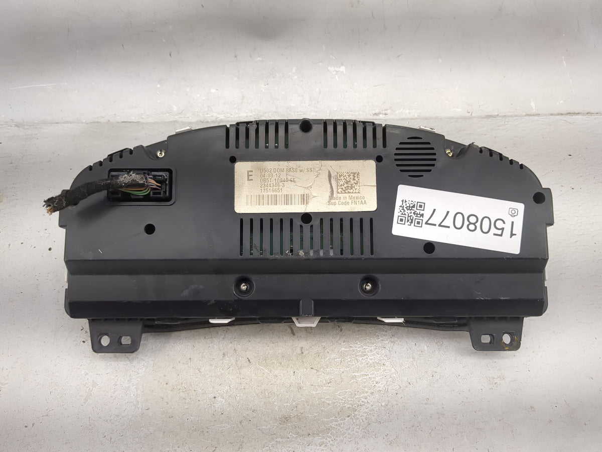 2013 Ford Explorer Instrument Cluster Speedometer Gauges P/N:DB5T-10849-EE 2344346-3, 17516651 Miles:112K Fits OEM Used Auto