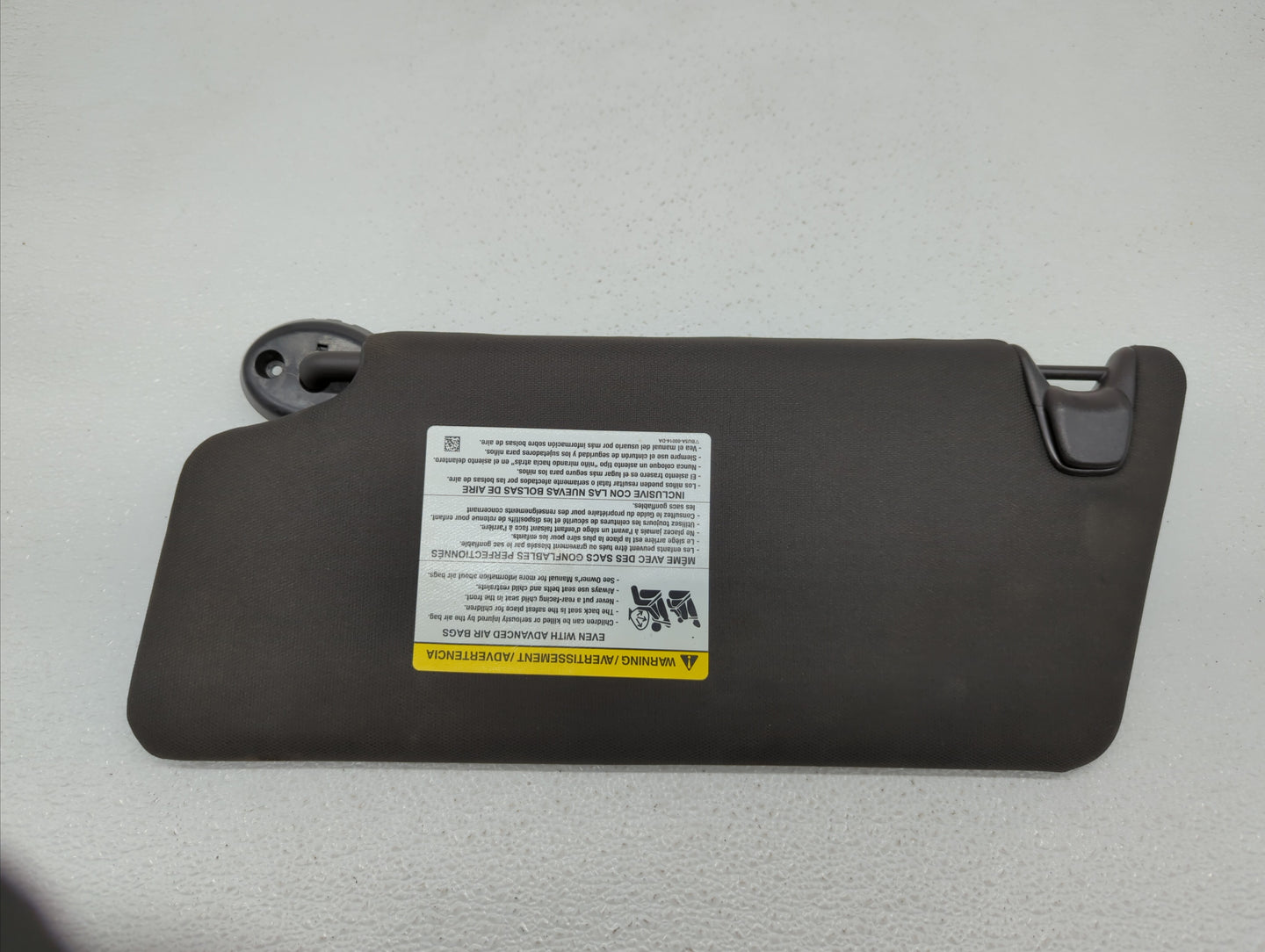 2011-2015 Ford Explorer Sun Visor Shade Replacement Passenger Right Mirror Fits Fits 2011 2012 2013 2014 2015 OEM Used Auto 