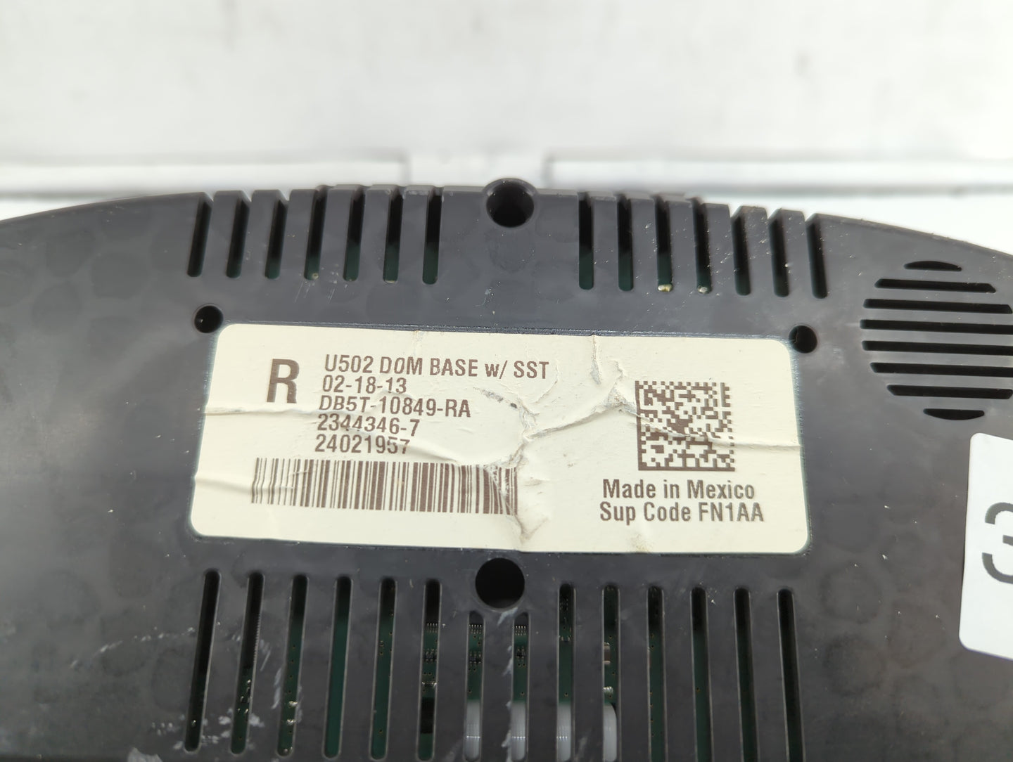 2013 Ford Explorer Instrument Cluster Speedometer Gauges P/N:DB5T-10849-RA Fits OEM Used Auto Parts - Oemusedautoparts1.com
