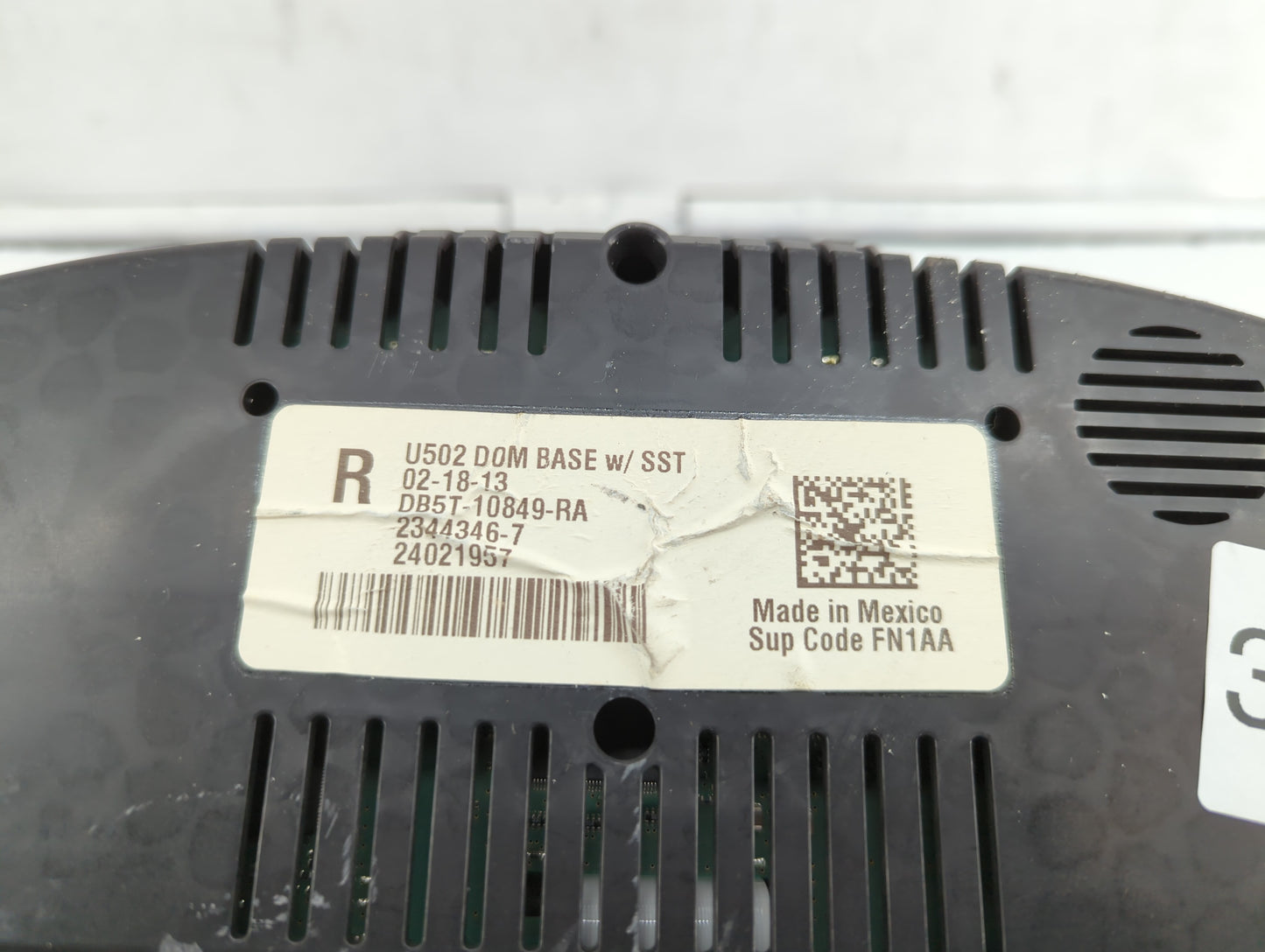 2013 Ford Explorer Instrument Cluster Speedometer Gauges P/N:DB5T-10849-RA Fits OEM Used Auto Parts - Oemusedautoparts1.com