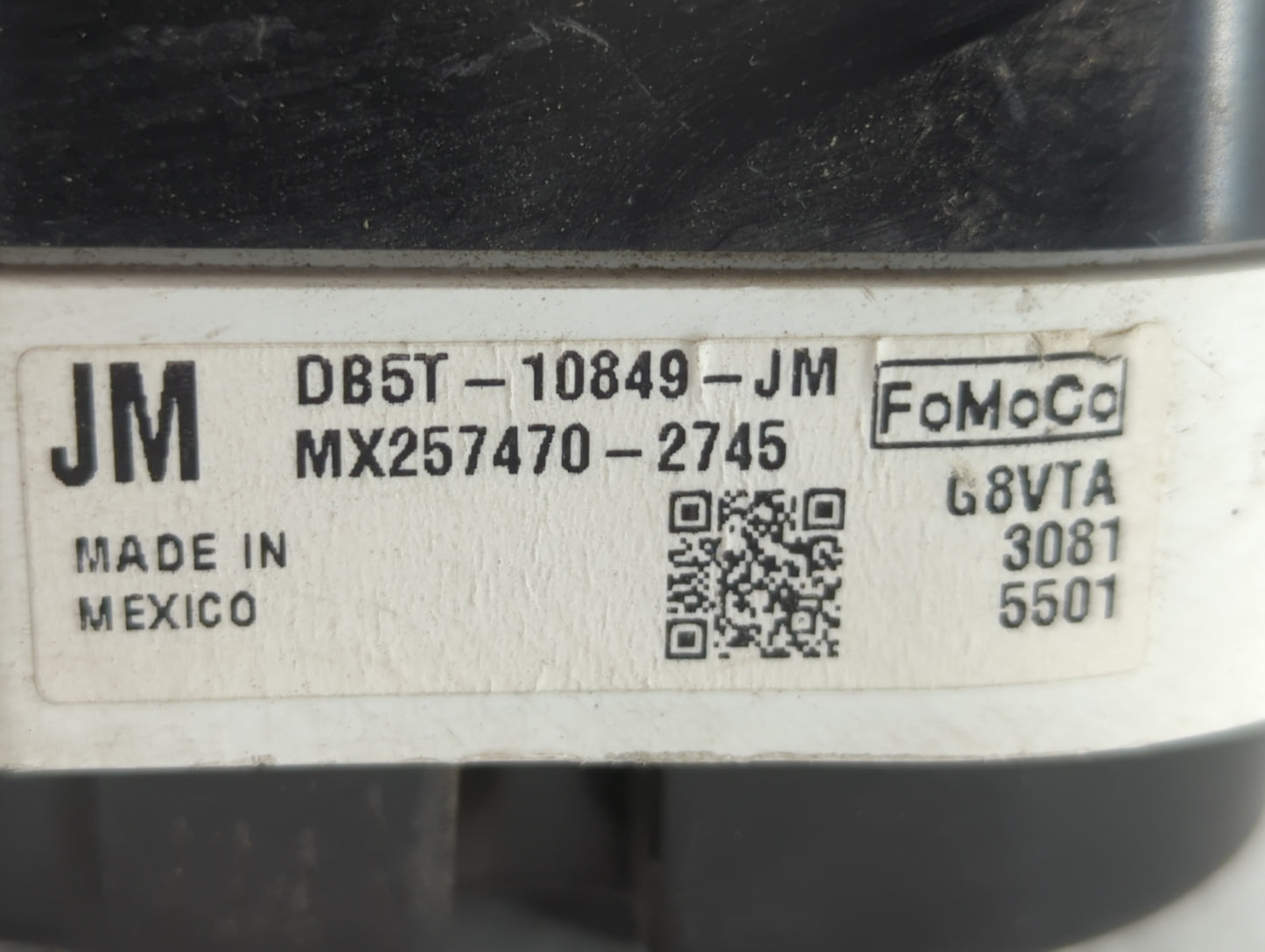 2013 Ford Explorer Instrument Cluster Speedometer Gauges P/N:DB5T-10849-JM Fits OEM Used Auto Parts - Oemusedautoparts1.com