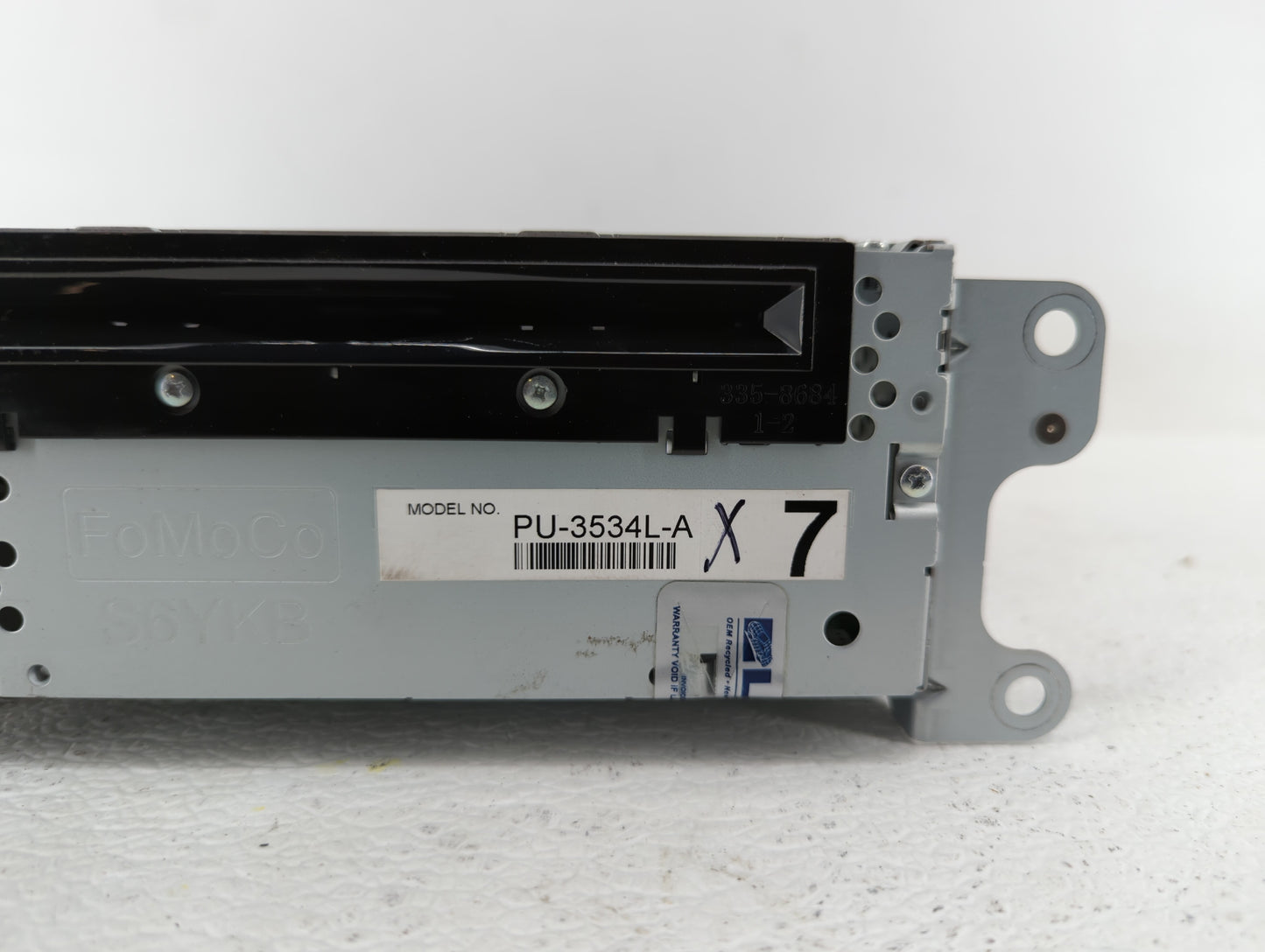 2013-2013 Ford Explorer Am Fm Cd Player Radio Receiver - Oemusedautoparts1.com