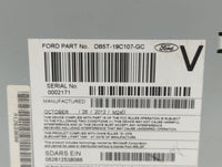 2013-2013 Ford Explorer Am Fm Cd Player Radio Receiver - Oemusedautoparts1.com