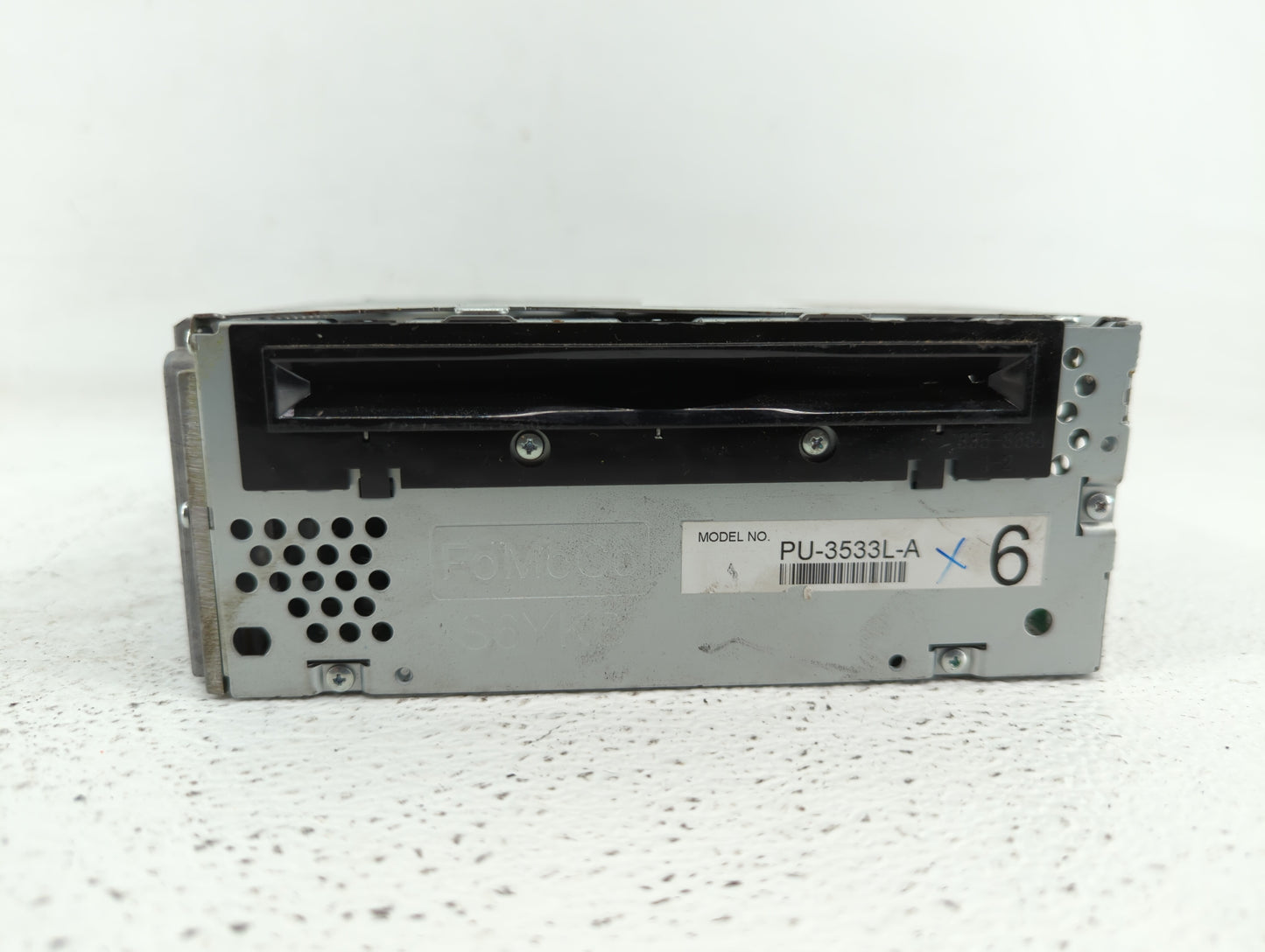 2013 Ford Explorer Radio AM FM Cd Player Receiver Replacement P/N:DB5T-19C107-CC DB5T-19C107-CB Fits OEM Used Auto Parts - O