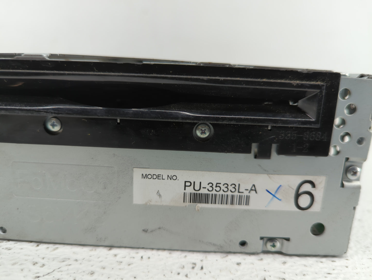 2013 Ford Explorer Radio AM FM Cd Player Receiver Replacement P/N:DB5T-19C107-CC DB5T-19C107-CB Fits OEM Used Auto Parts - O