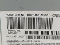 2013-2013 Ford Explorer Am Fm Cd Player Radio Receiver 458940 - Oemusedautoparts1.com