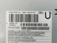 2013 Ford Explorer Radio AM FM Cd Player Receiver Replacement P/N:DB5T-19C107-FC DB5T-19C107-FD Fits OEM Used Auto Parts - O