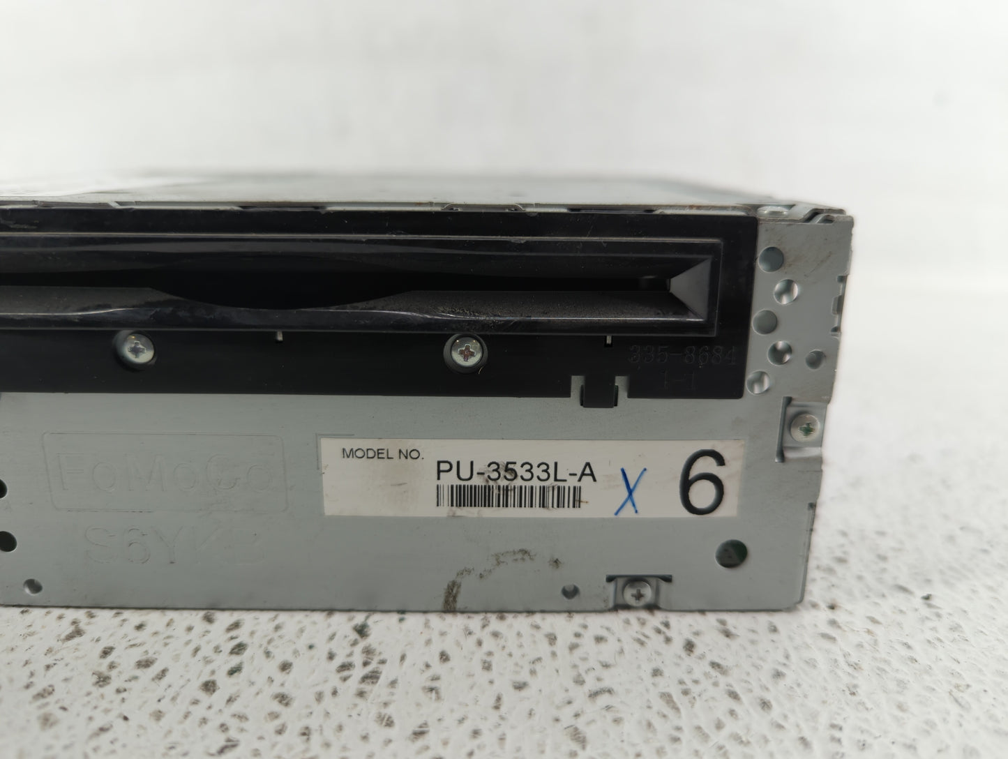 2013 Ford Explorer Radio AM FM Cd Player Receiver Replacement P/N:DB5T-19C107-CC Fits OEM Used Auto Parts - Oemusedautoparts