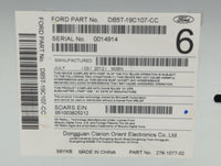 2013-2013 Ford Explorer Am Fm Cd Player Radio Receiver 522454 - Oemusedautoparts1.com