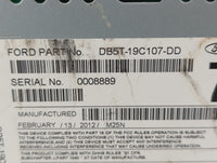 2013-2013 Ford Explorer Am Fm Cd Player Radio Receiver - Oemusedautoparts1.com