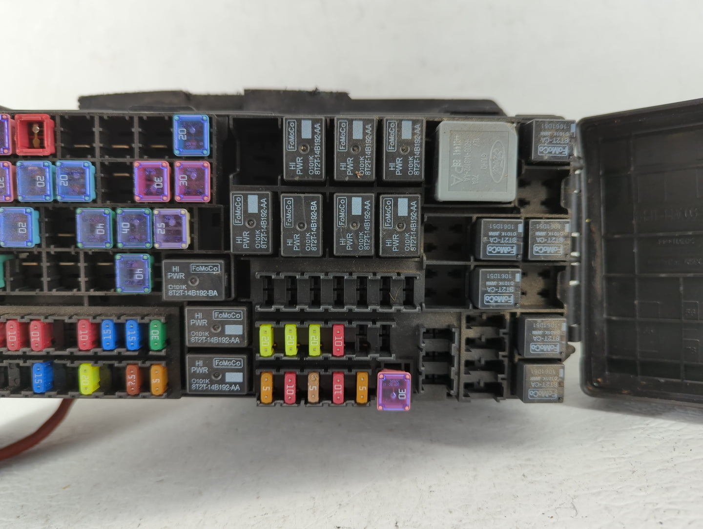 2013 Ford Explorer Fusebox Fuse Box Panel Relay Module P/N:BT4T-14A003-AA Fits OEM Used Auto Parts - Oemusedautoparts1.com