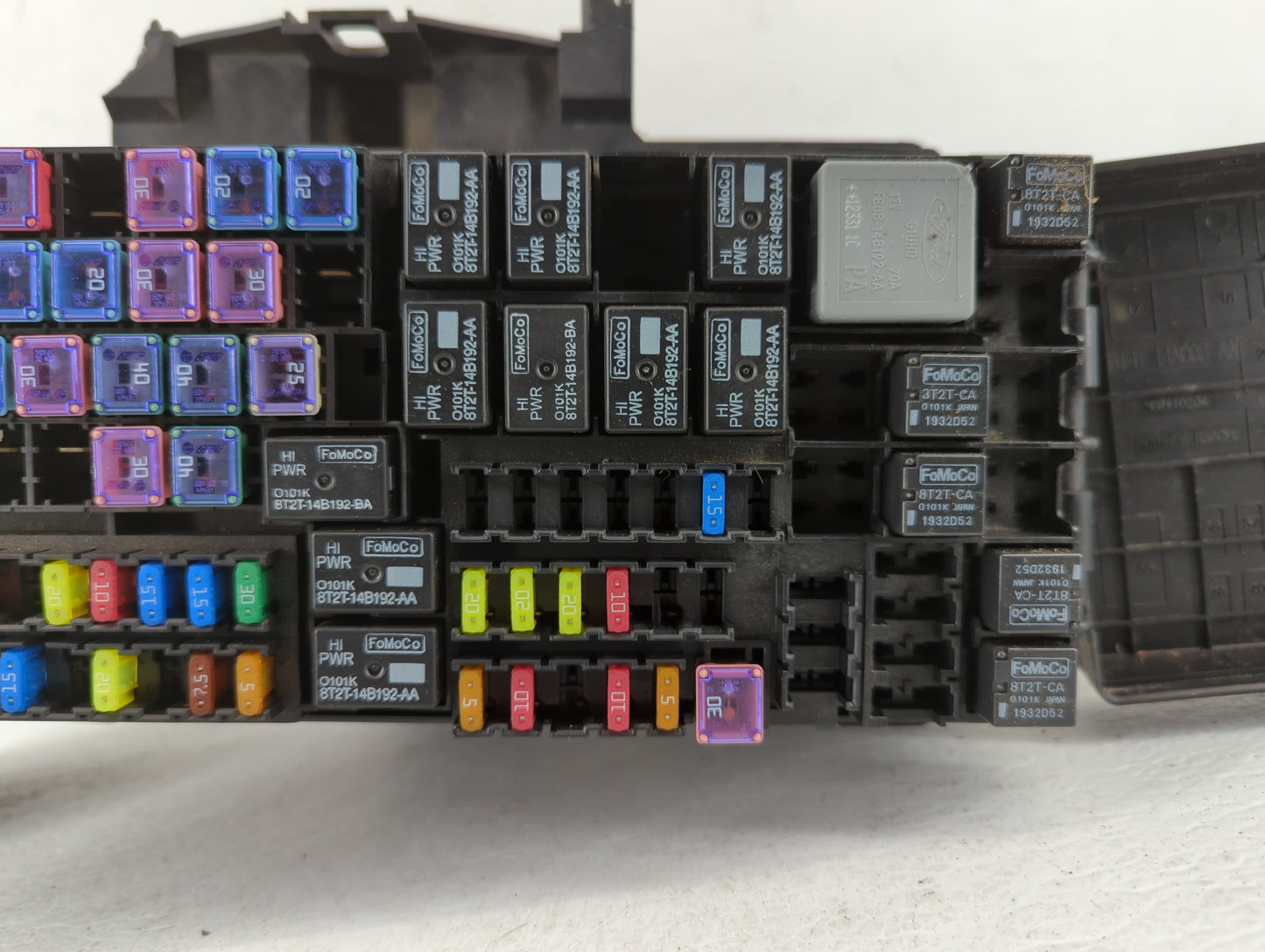 2013 Ford Explorer Fusebox Fuse Box Panel Relay Module P/N:BT4T-14A003-AA Fits OEM Used Auto Parts - Oemusedautoparts1.com