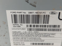 2013 Ford Explorer Radio AM FM Cd Player Receiver Replacement P/N:DB5T-19C107-FC DB5T-19C107-FD Fits OEM Used Auto Parts - O