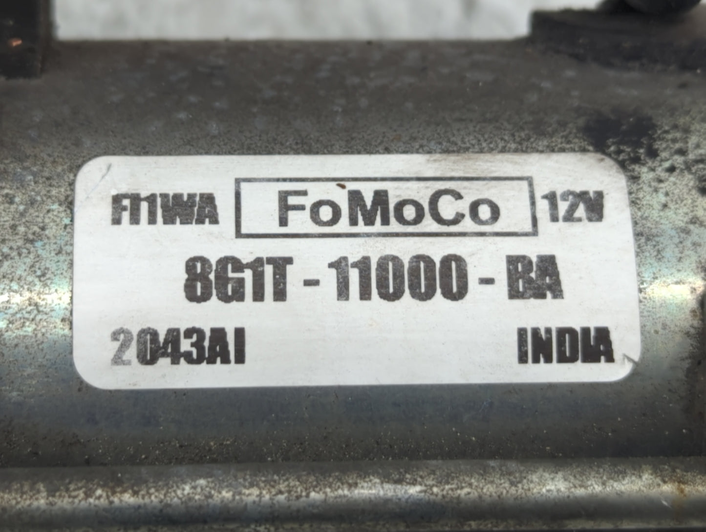 2011-2019 Ford Explorer Car Starter Motor Solenoid OEM P/N:8G1T-11000-BA Fits OEM Used Auto Parts - Oemusedautoparts1.com