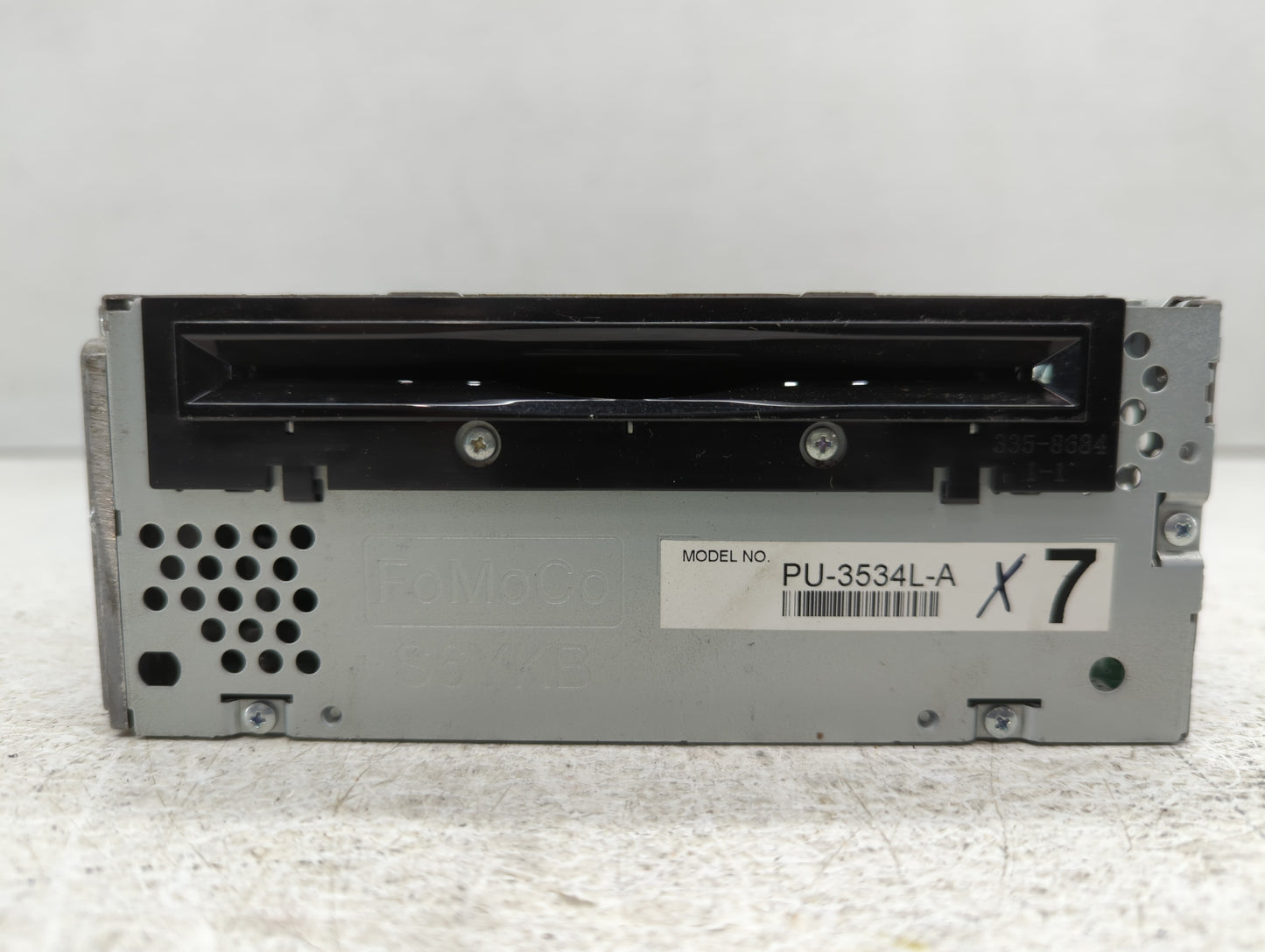 2013 Ford Explorer Radio AM FM Cd Player Receiver Replacement P/N:DB5T-19C107-DD Fits OEM Used Auto Parts - Oemusedautoparts