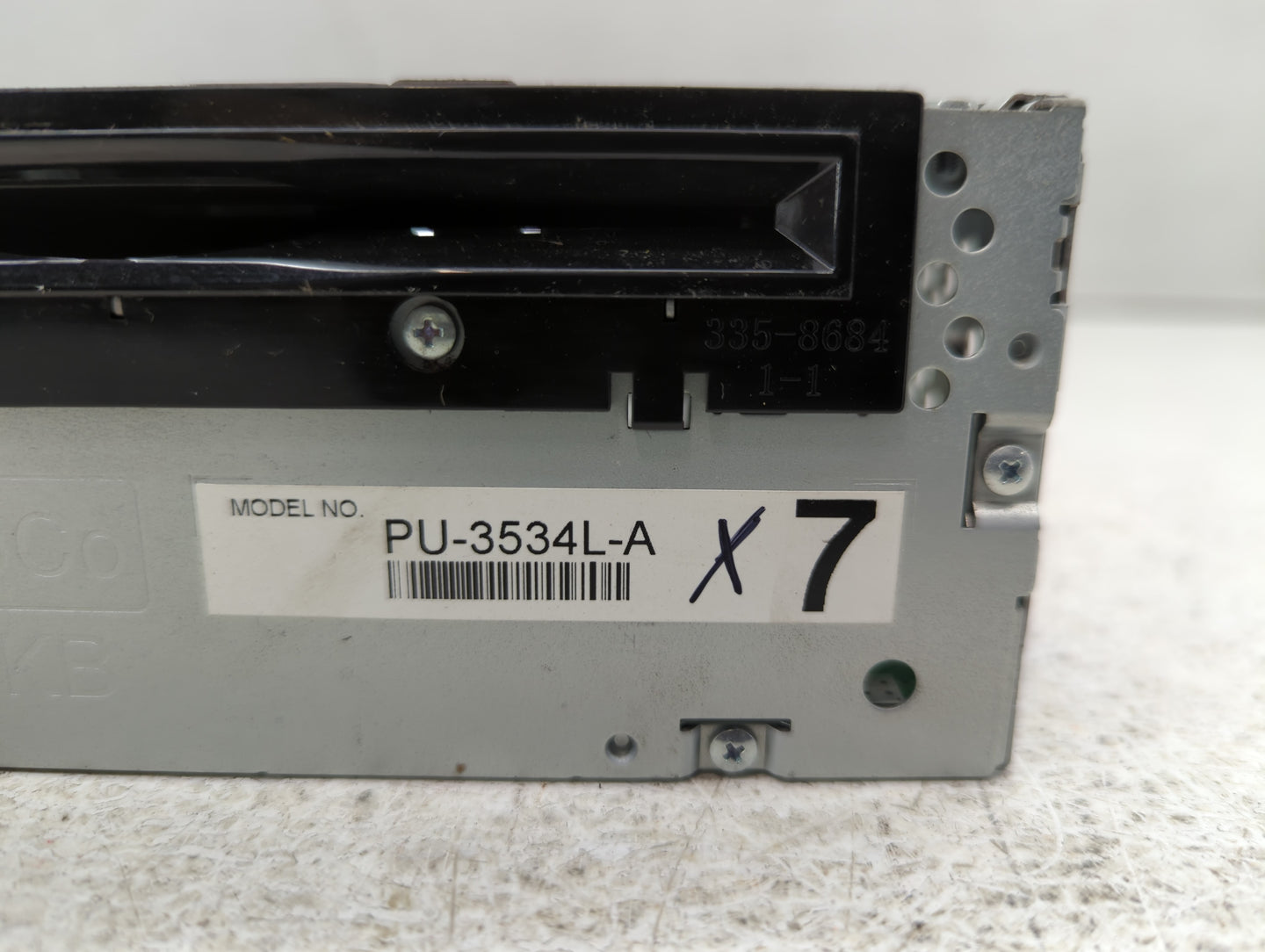 2013 Ford Explorer Radio AM FM Cd Player Receiver Replacement P/N:DB5T-19C107-DD Fits OEM Used Auto Parts - Oemusedautoparts