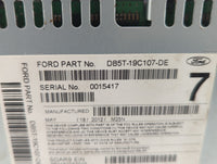 2013 Ford Explorer Radio AM FM Cd Player Receiver Replacement P/N:DB5T-19C107-DE Fits OEM Used Auto Parts - Oemusedautoparts