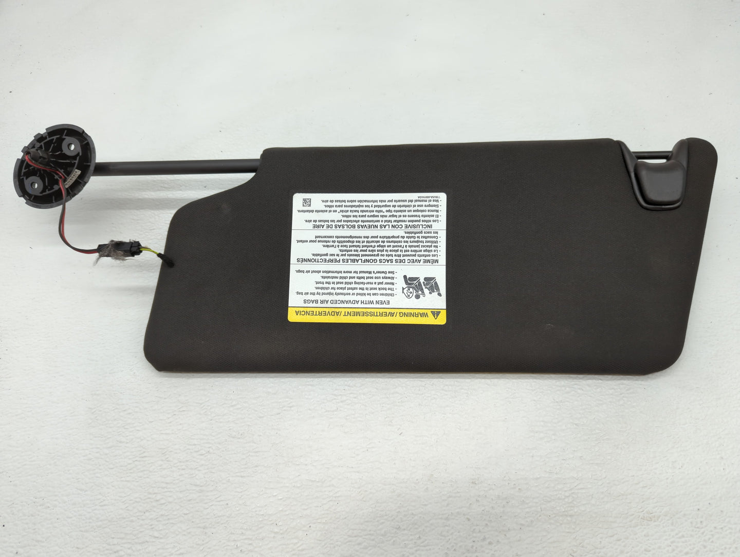 2011-2015 Ford Explorer Sun Visor Shade Replacement Passenger Right Mirror Fits Fits 2011 2012 2013 2014 2015 OEM Used Auto 