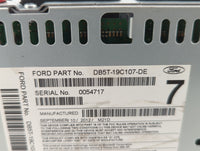 2013 Ford Explorer Radio AM FM Cd Player Receiver Replacement P/N:DB5T-19C107-DE Fits OEM Used Auto Parts - Oemusedautoparts