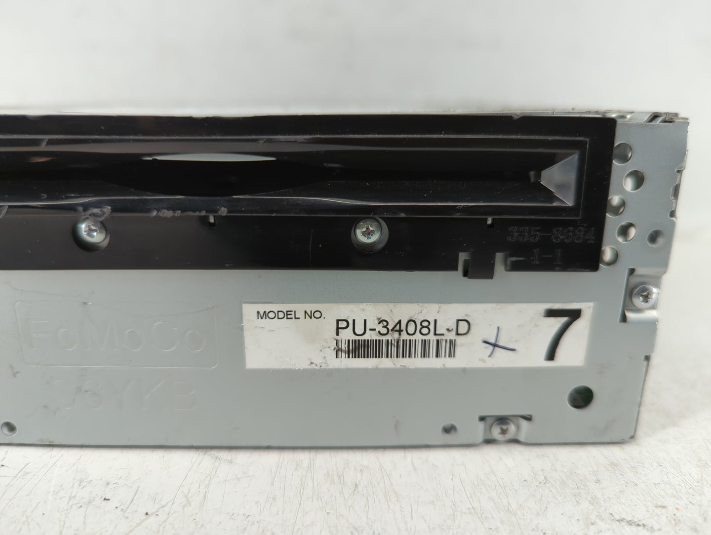 2013 Ford Explorer Radio AM FM Cd Player Receiver Replacement P/N:DB5T-19C107-DD Fits OEM Used Auto Parts - Oemusedautoparts